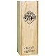 Champagne Bollinger Brut magnum avec caisse bois personnalisée