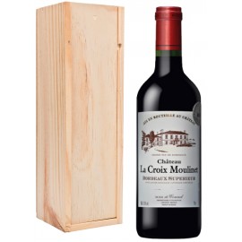 Château Tradition 1 Magnum avec caisse bois personnalisée