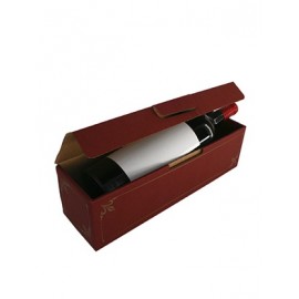 Coffret cadeau carton 1 Magnum lie de vin