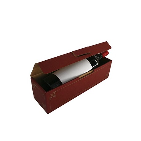 Coffret cadeau carton 1 Magnum lie de vin