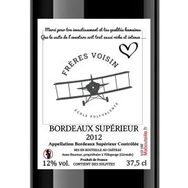 Demi-Bouteille 37,5 cL - Bordeaux Sup&eacute;rieur 2013