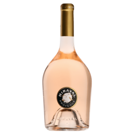 Miraval Rosé avec caisse bois personnalisée