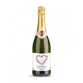 BOUTEILLE CHAMPAGNE PERSONNALISEE EMERAUDE 