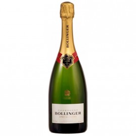 Champagne Bollinger Brut magnum avec caisse bois personnalisée