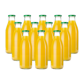 Lot de 12 bouteille de Jus d'Abricot 25 cl personnalisé