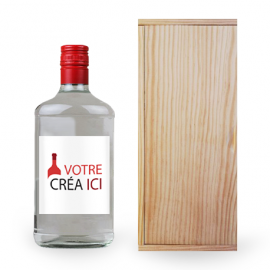 GIN London Dry Design avec caisse bois personnalisée