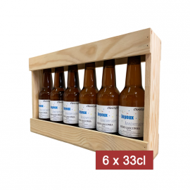 Coffret Bières + Verre : bières artisanales 2 x 33 cl + verre à bière : les  2 bouteilles de 33 cl à Prix Carrefour