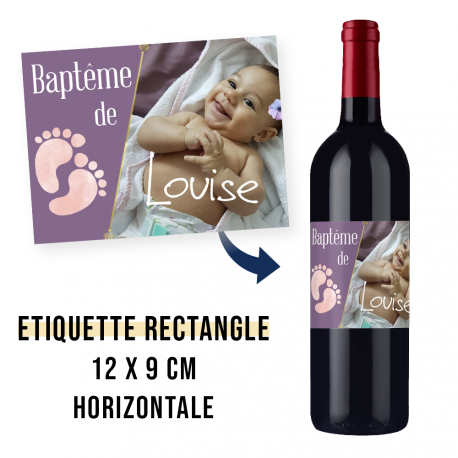 Personnalisez vos étiquettes de bouteille de mariage sur