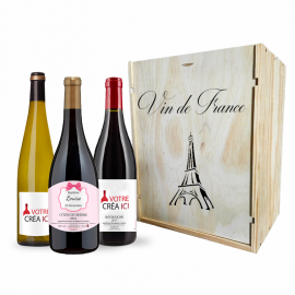 Coffret Vin blanc 3 bouteilles - La sélection de La Bouteille Dorée