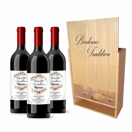 Coffret 3 bouteilles  Tradition Bordeaux