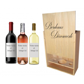 Coffret 3 bouteilles "Bordeaux Découverte"