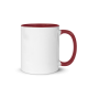 Mug personnalisé - Rouge bordeaux