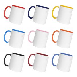 Mug personnalisé - Jaune