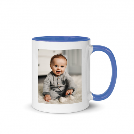 Mug personnalisé - Bleu foncé