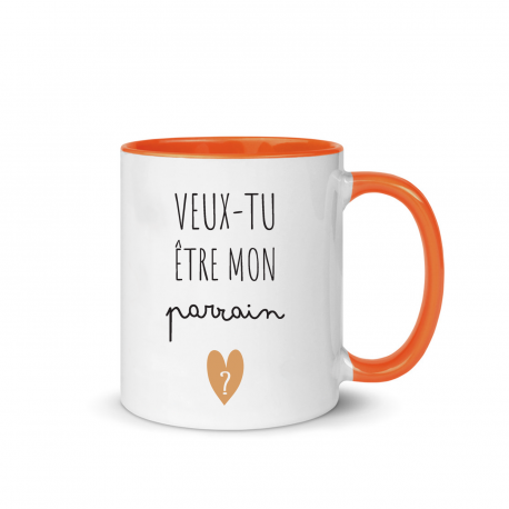 Mug personnalisé - Orange