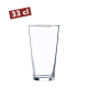 Verre à pied à bière 53cl (Lot de 6) personnalisé