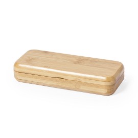 Tire-bouchon en bois avec coffret bambou personnalisé