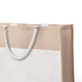 Sac en toile de jute personnalisé