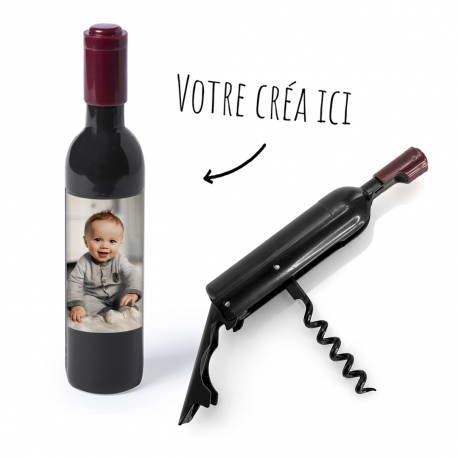 Bouchon de bouteille de vin personnalisée