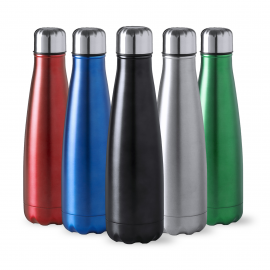 Bouteille thermos Métallisée Argent 60 cl à graver