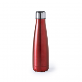 Bouteille thermos Métallisée Rouge 60 cl à graver