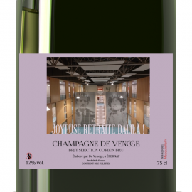 Coffret Champagne De Venoge et Caisse Bois Personnalisée
