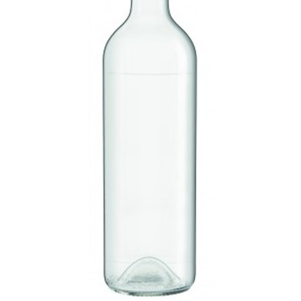 Bouteille vide en verre personnalisée (75 cl)