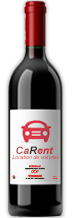 Vin rouge personnalisé